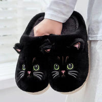 Cute Cat Plush Slides