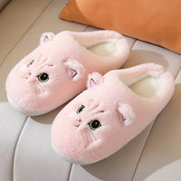 Cute Cat Plush Slides