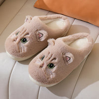 Cute Cat Plush Slides